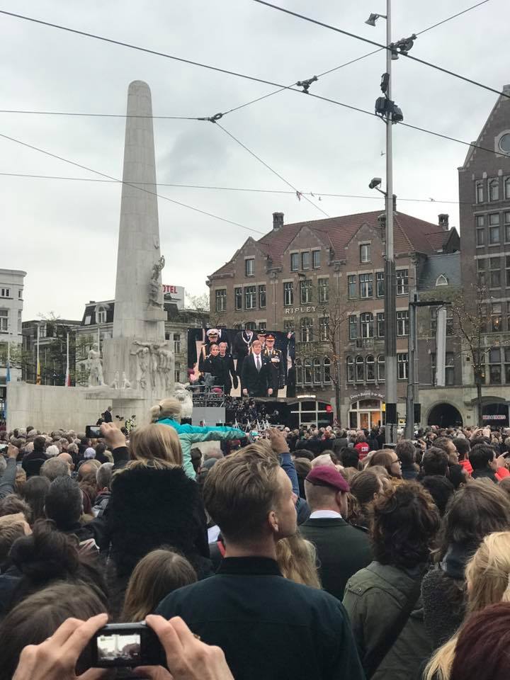 Amsterdam Travel Guide Dam Square Remembrance Day ceremony