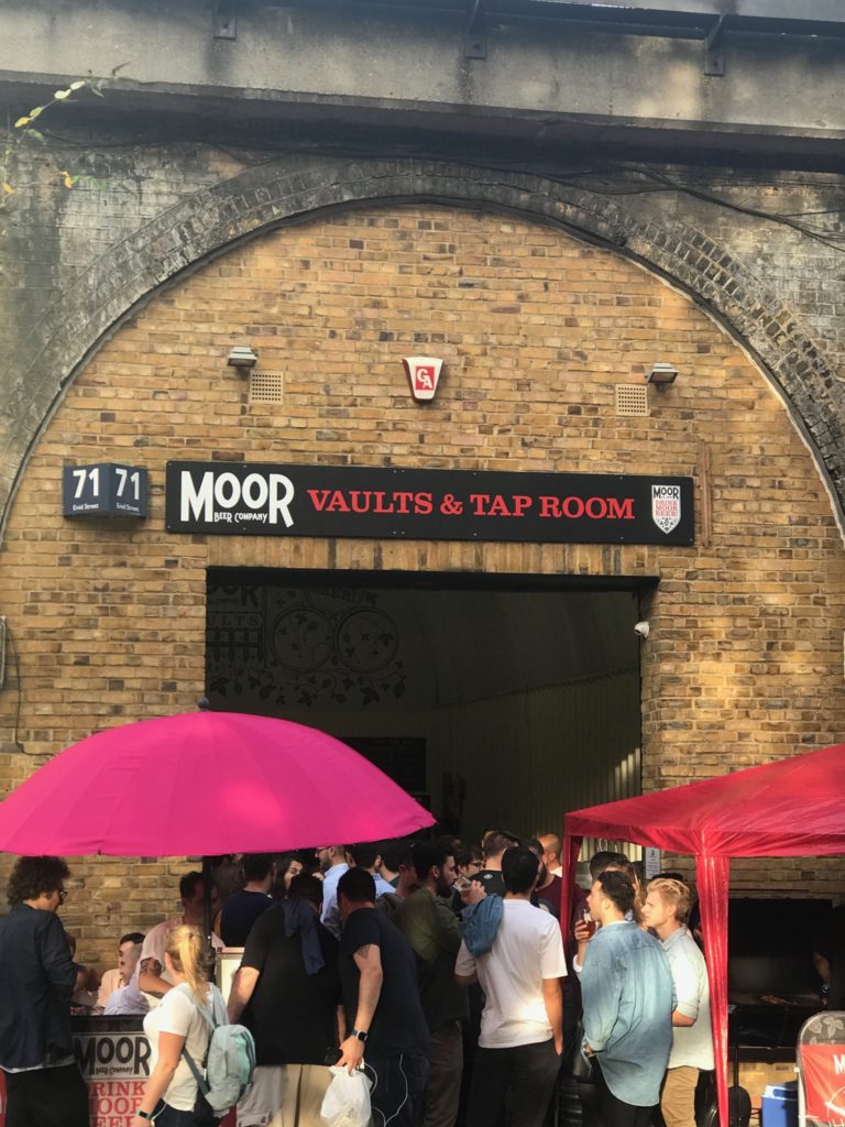 Moor Beer Company on the Bermondsey Beer Mile
