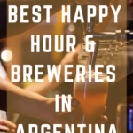 Bariloche breweries and happy hours pin for pinterest