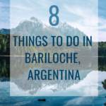 Things to do in Bariloche pin for Pinterest